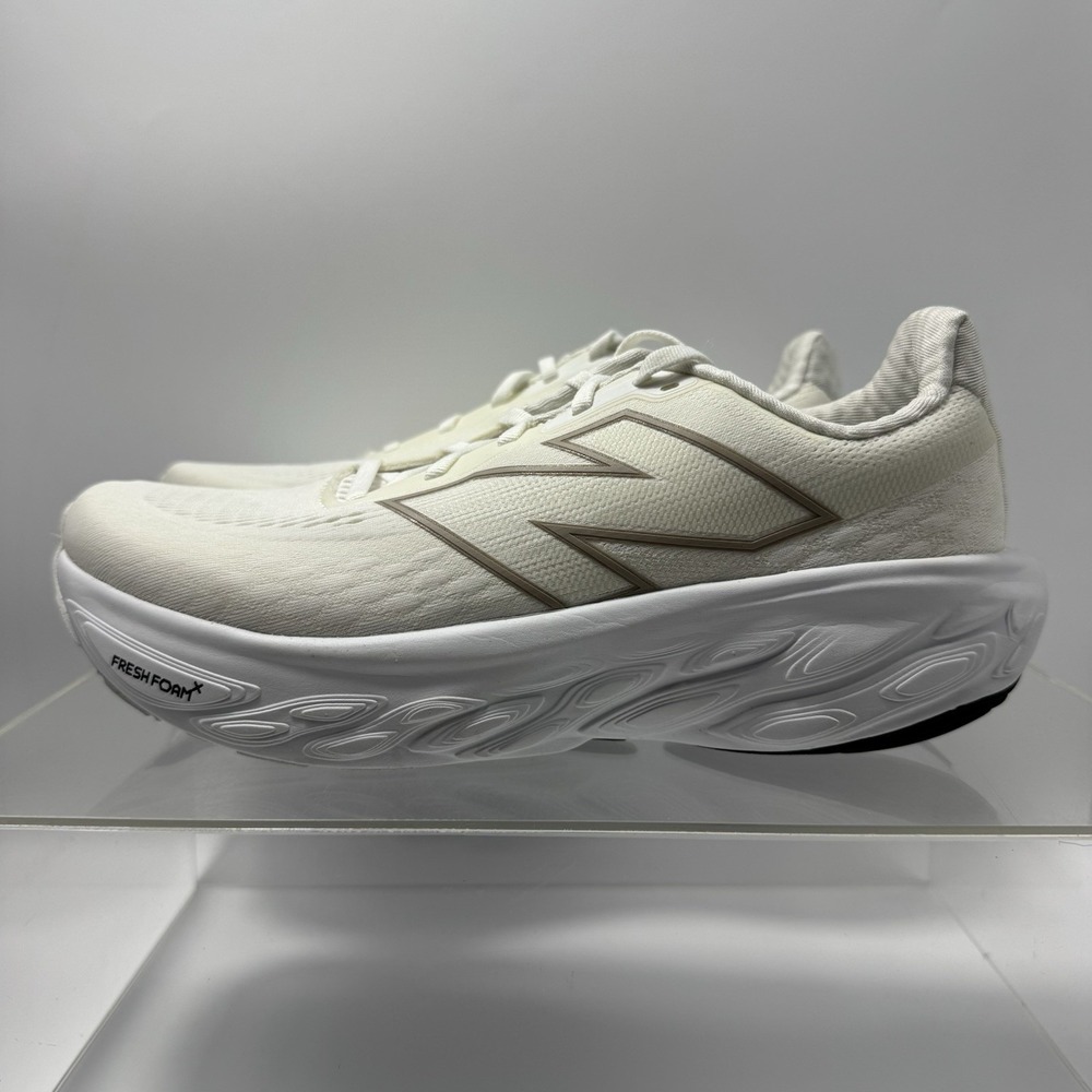 New Balance Fresh Foam 1080V14 W1080W14 White Beige Women's 10.5 / Men's Size 9